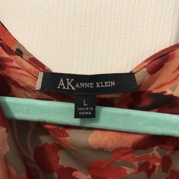 ANNE KLEIN Sleeveless Scoop Neck Floral - Picture 6 of 7